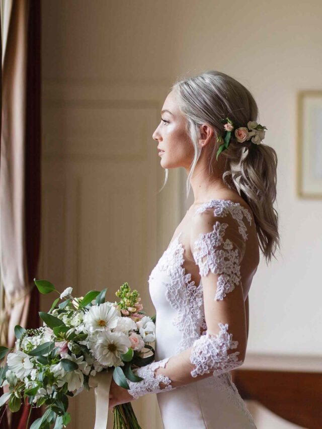 6 Ideas For Bridal Ponytails